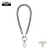 Cordón de Teléfono Móvil de Gama Alta Correa Resistente de 6 mm para Cuello Cruzado Ajustable Exterior Anti-Pérdida Exquisita Cuerda Tejida para Muñeca