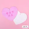 2026 Hermoso Pastel de Día de la Madre Decoración de Ramo Tarjeta de Corazón Flor Tulipán Rosa Adorno para Fiesta de Mujeres