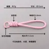 Cordão para Garrafa de Água de Fábrica, Corda Trançada Colorida Feita à Mão Anti-Perda, Cordão Colorido para Celular, Cordão Destacável com Boneco