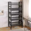 Cesta de Verduras para Cocina Estante de Almacenamiento de Pie Cesta de Almacenamiento de Verduras Multifuncional Estante de Almacenamiento Multicapa para Verduras y Frutas