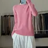 Top de punto cómodo, agradable para la piel y elegante con un diseño sencillo y elegante.. Esta pieza versátil es perfecta para usar en capas en otoño e invierno, con una construcción sin costuras