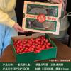 Caixa de Embalagem Tomate Cereja Milênio Caixa de Presente Caixa Vazia Tomate 1,0kg Tampa Caixa de Presente Caixa de Papelão