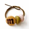 Ligas para el Cabello Estilo Coreano M&M, Diademas, Gomas Elásticas, Accesorios Sencillos para el Cabello para Mujeres, Mayoreo, Anudadas, Alta Elasticidad