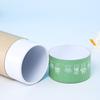 Pote de papel para presente, impressão colorida personalizada, chá perfumado, pote de papel redondo, embalagem para alimentos e chá, caixa de cartucho, pote de papel kraft personalizado