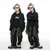 Ropa Infantil Trendy para Street Dance para Niños y Niñas Moda Hip-Hop Marca Ropa para Performance de Batería Otoño Holgada Ropa de Práctica