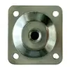 Conector plano de cuatro lados con conector cuadrado de hierro engrosado para pata de sofá, banco, mesa y silla, conector de pata de madera, fijación