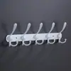 Gancho para Abrigos de Acero Inoxidable para Comercio Exterior Transfronterizo Perchero Gancho para Abrigos de Baño Gancho para Ropa Gancho Detrás de la Puerta Montado en Pared Múltiples Ganchos Venta al por Mayor