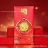 Sanyang Kaitai Zodiaco Oveja Medallón de Oro Conmemorativo Set Moneda de Oro Pequeña Oveja Regalo de Coleccionista Caja de Regalo Promoción de Tienda Regalo