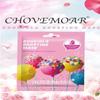 Chovemoar Pirulito Bolo Máscara Adesivo Centella Asiática Aloe Vera Hidratante Umectante Máscara Adesivo de Hidratação Profunda