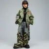 Ropa de Moda para Niños de Danza Urbana Trajes Hip-Hop Ropa Holgada de Hiphop para Niños Ropa de Actuación Personalizada de Moda para Niñas