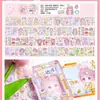 Set de Cintas Washi Serie Impresión Retro Literario y Artístico Básico Versátil Manual Adhesivos Decorativos 20 Rollos en 6 Estilos de Hecho a Mano