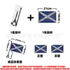 Bandera para manillar de bicicleta de montaña, Bandera de bicicleta del Reino Unido, Bandera para manillar de Inglaterra, Bandera de ciclismo de Gales