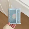 Caderno Espiral M5 Glitter com Duas Fivelas e Bordas Costuradas, Álbum de Fotos de Ídolo em Fã, Caderno Espiral Guka, Álbum de Armazenamento de Ídolos, Livro de Cartas Adesivas