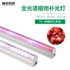 Luz LED T5 de Espectro Completo para Crecimiento de Plantas 18W Invernadero Cultivo de Tejidos Plantación de Frutas y Verduras Luz Suplementaria Luz para Plantación en Invernadero