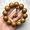 Pulseras de Madera de Seis Hilos Hechas a Medida de Fábrica con 108 Cuentas, Hechas de Madera Vieja con Fibra Completa, Cuentas de Oración de Estilo Étnico, Pulseras Budistas Unisex y Pulseras Coleccionables