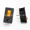 Fuente de Alimentación Certificada CE Ln-06 Enchufe de CC Rectangular Doble Cierre Enchufe de Audio para Computadora Enchufe con Interruptor 2 en 1