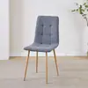 Sillas a cuadros de comercio exterior personalizadas, sillas con respaldo de tela comercial para hotel, sillas de comedor para ocio y reuniones de restaurante, mesas y sillas de comedor para el hogar