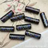 Madeira de Pessegueiro Antiga Quatro Vias Riqueza, Paz e Alegria Conjunto de Duas Peças DIY Acessórios para Joias de Contas Budistas Pulseira Pingente Artigo