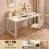 Mesa Estudante Casa Quarto Mesa de Computador Mesa de Trabalho Mesa Simples Mesa de Maquiagem para Meninas Mesa de Estudo Mesa de Escritório para Escrever