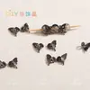 Aleación Negra Mariposa Serpiente Dragón Flor Zorro Bolsa Cuentas Colgante Colgante Cuentas Diy Joyería Accesorios Material