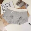 Cuecas de Algodão Colorido Antibacteriano 10A para Meninas, Tamanho Grande, Sem Costura, que Moldam o Quadril, Boxer de Alta Elasticidade, 100% Algodão com Entrepierna Estendida