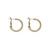 Aretes Casuales de Estilo Frío Metal Mate Aguja de Plata 925 Lujo Accesible Retro Moda de Alta Gama Aretes Elegantes