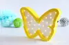 Suministro transfronterizo luz de noche LED de mariposa de madera luz de noche para el hogar de los niños lámpara de hermoso estilo mariposa