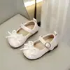 Zapatos de Bebé para Niña con Suela Suave y Moño Zapatos de Princesa Versátiles y Modernos Nuevo Primavera/Otoño 2026 Zapatos de Suela Única Antideslizantes para Niña Pequeña