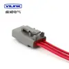 Conector de coche Dechi de 2/3/4/6/8/12 pines serie DTM arnés de cableado conector impermeable enchufe macho y hembra