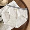 Bragas de algodón antibacterianas de 10A con entrepierna extendida para niñas, bragas de algodón para bebés, de cintura media, para mujeres de talla grande, venta al por mayor