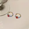 2023 Nuevos Pendientes de Diseño de Nicho Amoroso Moda para Mujer Moda Oreja Cobre Dulce Joyería Premium Venta al por Mayor