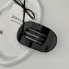 Pinza para el cabello de abulón sin pinchar la cabeza para mujer, horquilla redonda plana para la parte posterior de la cabeza, horquilla curva para coleta, accesorios para el cabello