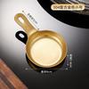 Plato para salsa de acero inoxidable 304, plato pequeño con asa, taza de cocina occidental, plato para salsa de cocina, plato para vinagre, condimento para salsa