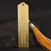 Marcadores de Latón con Texto Grabado, Recuerdos Personalizados de Graduación, Clase Escolar, Regalos para Empresas Corporativas, Regalos Hechos a Medida en Estilo Chino