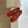 Zapatos de ballet punta redonda Mary Janes mujer 2026 otoño corte bajo con faldas zapatos de vestir