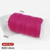 Hilo de Algodón Retorcido a Mano Estilo Xizang de 1 mm para Manualidades, Hilo para Pulseras, Cuerda para Tejer, Cuerda de Algodón Hecha a Mano para Bricolaje, Hilo para Pulseras, Cuerda Trenzada Enrollada