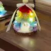 Casa de Árvore de Natal Arco-Íris Brilhante de Natal Pacote de Material DIY Feito à Mão Ornamento de Floco de Neve Presente Suprimentos Pessoais para Dirigir