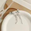 2025 Novos Brincos de Borboleta com Pérola e Franja de Verão Design de Nicho de Alto Padrão Doce Pequenos Frescos Brincos Brincos