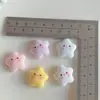 Rubor Facial Brillante Estrella de Cinco Puntas Tímida Accesorios de Resina Diadema DIY Pasador Pegamento en Crema Funda de Teléfono Celular Agujero Zapatos Combinación