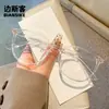 Óculos Tr5001 Novos Ultra-Leves Lisos de Armação Grande para Homens e Mulheres com Miopia, Anti-Luz Azul, Óculos Retro de Celebridade da Internet Ins