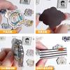 Fabricantes de adesivos de geladeira de acrílico de desenho animado personalizados, periféricos de IP tridimensionais criativos de areia movediça, adesivos magnéticos personalizados