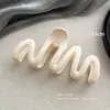 Onda de alta qualidade tubarão clipe grampo de cabelo feminino de volta cabeça updo grampo de cabelo grande grampo de cabelo cocar aperto de cabelo