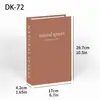 Livro de Dobradura Inglês Moderno Simples Moda Criativa Simulação Livro Sala de Estar Hotel Decoração Suave Livro Enfeites de Mesa