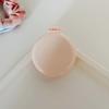 Bonito Peine Plegable Estilo Crema con Cápsula de Aire Peine de Cojín de Aire para Niña con Espejo Todo en Uno Portátil Mini Peine Masajeador Infantil