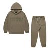 Ropa Infantil de Xinjiang Marca de Tendencia Europea y Americana Niebla Pequeño, Mediano y Grande Infantil Algodón Terry 340g Conjuntos para Niños y Niñas