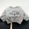 Sudadera para niño Nueva Primavera y Otoño Top de manga larga para niños Estampado de dibujos animados Estilo coreano Moderno y elegante