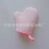 Guantes Negros Afelpados para Cuidado SPA Aplicar Guantes para Loción Corporal, Aceite, Crema Guantes Impermeables a Prueba de Humedad Guantes Corporales