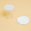 Vaso para Té con Leche a Prueba de Fugas Papel Desechable Especial Vaso para Café Bebida Antiderrame Papel de Sello para Vaso Adhesivo para Vaso Tapa de Vaso Papel de Sello