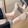 Calcetines de Hombre Verano Finos Tobilleros Algodón Puro Bajos Antideslizantes Completamente Invisibles Negro y Blanco Hombre Transfronterizos