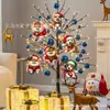 Conjunto de Pingentes de Natal para Cachorro com 12 Peças Transfronteiriço Madeira Feriado Presente Perfeito Decoração de Natal Criativa Pingente